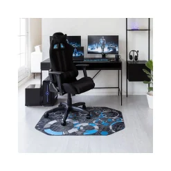 Online Rug'd Refracted Carpet & Hard Floor Chair Mat, 36