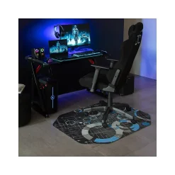 Online Rug'd Refracted Carpet & Hard Floor Chair Mat, 36