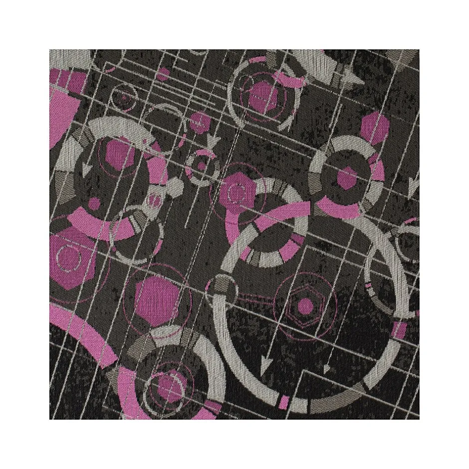 Discount Rug'd Refracted Carpet & Hard Floor Gaming Chair Mat, 36" x 48", Gray/Purple (AMB9113) Chair Mats