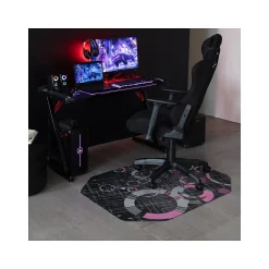Discount Rug'd Refracted Carpet & Hard Floor Gaming Chair Mat, 36