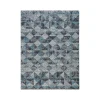 Outlet Rug'd Tromso Carpet & Hard Floor Chair Mat, 36" x 48", Blue/Black/Gray (AMB9035) Chair Mats