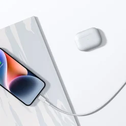 Anker Bio-Braided USB-C Charging Cable, 6 ft., White (A81B6H21-1)