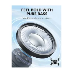 Anker H30i Wireless Noise Canceling Over-Ear, Bluetooth, Black (A3012Z11)