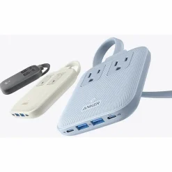 Anker Nano USB-A/USB-C Charging Station, 5 ft., Black (A9129111)