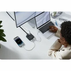 Anker Nano USB-A/USB-C Charging Station, 5 ft., Black (A9129111)