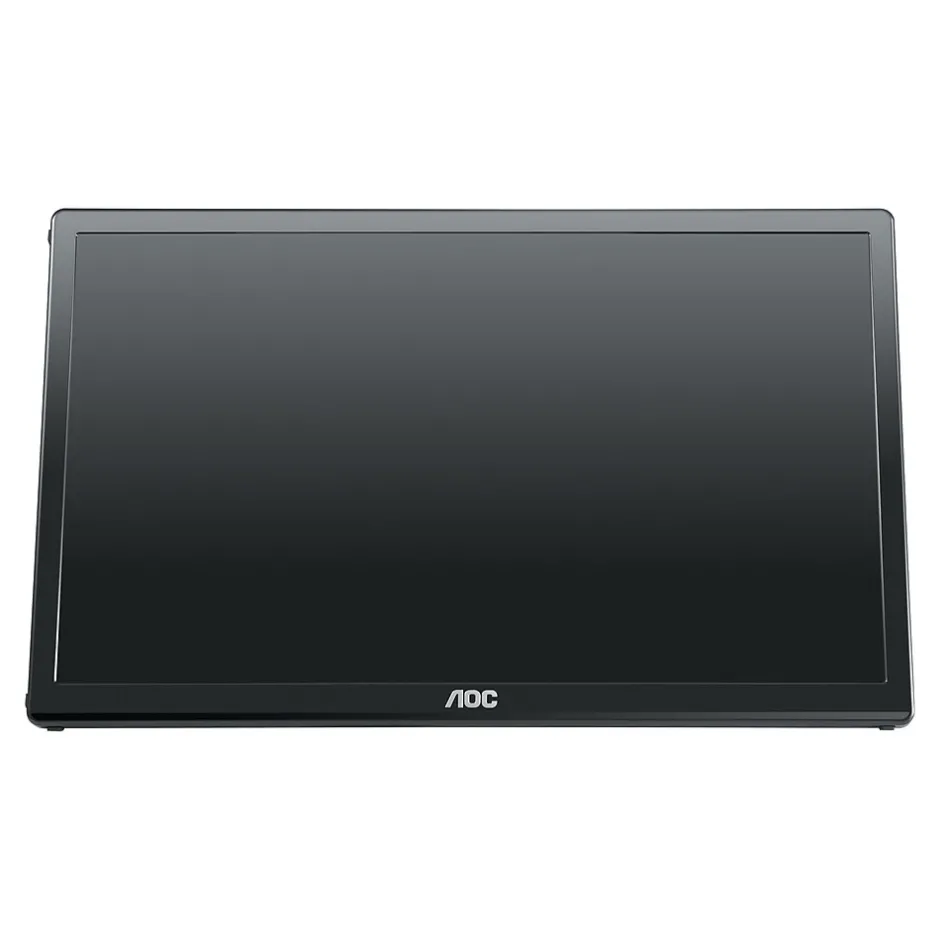 AOC E1659FWU 15.6" Portable HD LED Monitor, Black* Flat Monitors