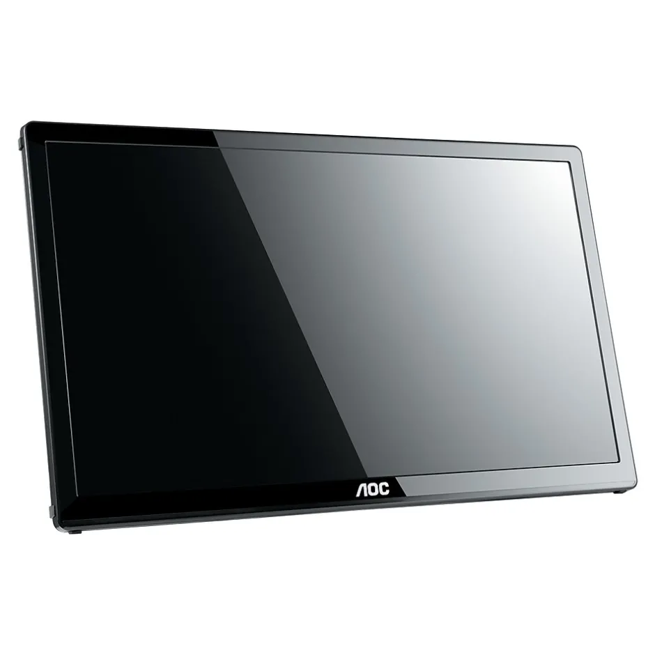 AOC E1659FWU 15.6" Portable HD LED Monitor, Black* Flat Monitors