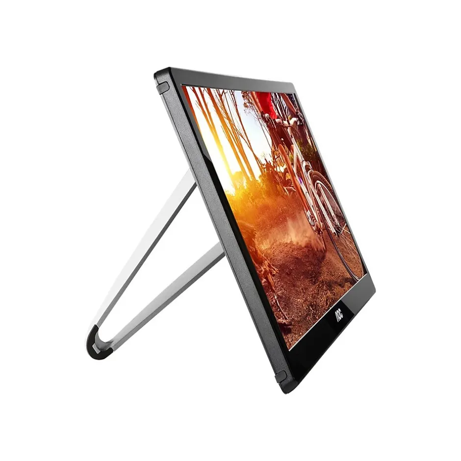 AOC E1659FWU 15.6" Portable HD LED Monitor, Black* Flat Monitors