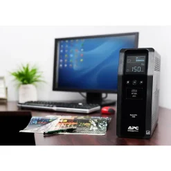 Battery Backup<APC Back-UPS Pro BN 1500VA 10-Outlet UPS with 2 USB Charging Ports, Black (BN1500M2)