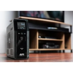 Battery Backup<APC Back-UPS Pro BN 1350VA/810 Watts, 10-Outlets, 2 USB Ports, Black (BN1350M2)