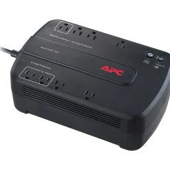 Battery Backup<APC Power-Saving 700VA 8-Outlet UPS, Black (BN700MC)