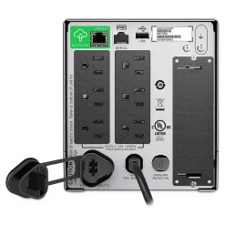 Battery Backup<APC Series 750VA UPS with SmartConnect, 6-Outlets, Black (SMT750C)