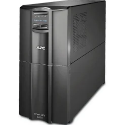 Battery Backup<APC Smart-UPS 2200VA UPS, 10-Outlets, Black (SMT2200C)