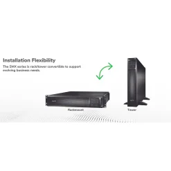 Battery Backup<APC Smart-UPS X 3000 Rack/Tower LCDVA UPS, 7 Outlets, Black (SMX3000RMLV2UNC)