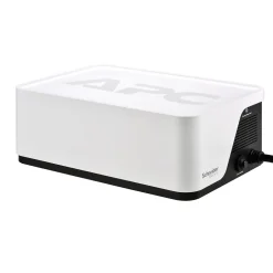 Battery Backup<APC UPS Battery Backup, 700VA UPS with 4 Backup Battery Outlets, USB Type-C, White (BE700G3)