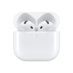 Apple AirPods 4 Wireless Ambient Sound Earbuds with USB-C Charging Case, 4th Generation, Bluetooth, White (MXP63LL/A)