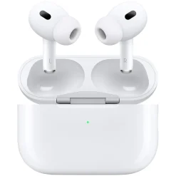 Apple AirPods Pro (2nd Generation) with MagSafe Charging Case USB‑C, White (MTJV3LL/A)