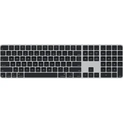 Apple Magic Keyboard with Touch ID and Numeric Keypad for Mac, Silver/Black (MXK83LL/A)* Keyboards