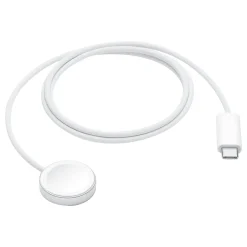 Apple Magnetic Wireless to USB-C Charging Cable, 3.28 ft., White (MT0H3AM/A)