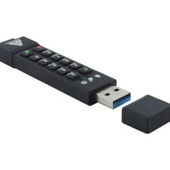 Apricorn Aegis Secure Key 3z 32GB USB 3.0 Type A Flash Drive, Black (ASK3Z-32GB)* Usb Flash Drives