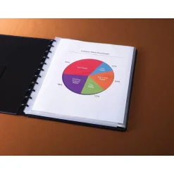 Staples Arc Notebook Top Loading Sheet Protectors, Heavyweight, 8-1/2" x 11", Clear, Letter-size, 3.3 mil, 25/Pack (22997STP) Hot