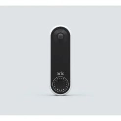 Smart Doorbells<Arlo Essential Wi-Fi Wireless Smart Video Doorbell, White (AVD2001-100NAS)