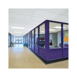 Ceiling Tiles<Armstrong CALLA Lay-In Square Edge Ceiling Tile, 24" x 48", Black, 6/Carton (BP2821ABK)