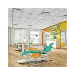 Ceiling Tiles<Armstrong DUNE Tegular Edge Ceiling Tile, 24" x 48", White, 8/Carton (BP1776A)