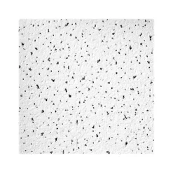 Ceiling Tiles<Armstrong FINE FISSURED High NRC Square Lay-In Edge Ceiling Tile, 24" x 24", White, 10/Carton (BP1754B)