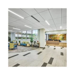 Ceiling Tiles<Armstrong OPTIMA Health Zone Square Tegular Edge Ceiling Tile 15/16, 24" x 48", White, Dozen (BP3215CPB)