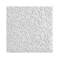 Ceiling Tiles<Armstrong RANDOM FISSURED Square Lay-In Edge Perforated Ceiling Tile, 24" x 48", White, 16/Carton (BP2910A)