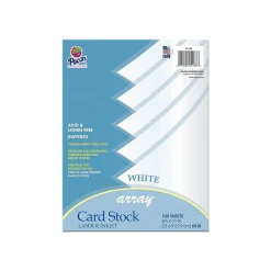 Online 65 lb. Cardstock Paper, 8.5" x 11", White, 100 Sheets/Pack (101188) Card Stock