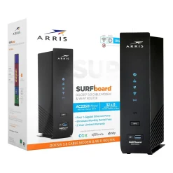 Arris SURFboard SBG7600AC2 Desktop DOCSIS 3.0 Cable Modem & Wi-Fi Router* Modems