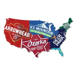 Bottled Water<Arrowhead 100% Mountain Spring Water, 33.8 oz. Plastic Bottles, 15/Carton (11475327)