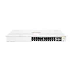 Aruba Instant On 1930 24-Port Gigabit Ethernet Managed Switch, 10/100/1000 Mbps, White (JL682A#ABA)* Ethernet Switches & Splitters