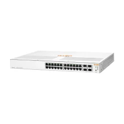 Aruba Instant On 1930 24-Port Gigabit Ethernet Managed Switch, 10/100/1000 Mbps, White (JL682A#ABA)* Ethernet Switches & Splitters