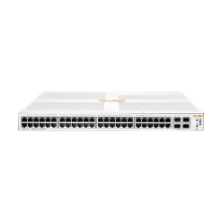 Aruba Instant On 1930 48-Port Gigabit Ethernet Managed Switch, 10/100/1000 Mbps, White (JL685A#ABA)* Ethernet Switches & Splitters