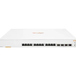 Aruba Instant On 1960 12-Port Gigabit Ethernet Managed Switch, White (JL805A#ABA)* Ethernet Switches & Splitters