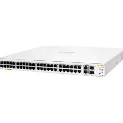 Aruba Instant On 1960 48-Port Gigabit Ethernet Managed Switch, 10/100/1000 Mbps, White (JL808A#ABA)* Ethernet Switches & Splitters