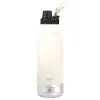 Water Bottles<ASOBU Buddy 3-in-1 Water Bottle with Removable Dog Bowl & Food Compartment, 32 oz., White (SDB2)