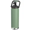 Water Bottles<ASOBU Canyon Stainless Steel Vacuum Insulated Water Bottle, 50 oz., Green (ADNATMF7G)