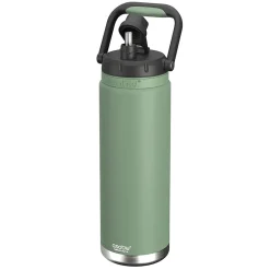 Water Bottles<ASOBU Canyon Stainless Steel Vacuum Insulated Water Bottle, 50 oz., Green (ADNATMF7G)