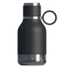 Water Bottles<ASOBU Insulated Water Bottle with Removable Dog Bowl, 33 oz., Black (NA-SDB1)