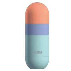 Water Bottles<ASOBU Orb Stainless Steel Vacuum Insulated Water Bottle, 14 oz., Pastel Mint (ADNASBV30PM)