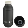 Water Bottles<ASOBU Puramic Orb Stainless Steel Water Bottle, 14 oz., Black (ADNASBV30P)