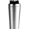 ASOBU Shake It Baby Stainless Steel Shaker Bottle, 30 oz., Black (SSB25SM)