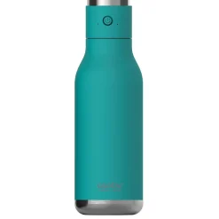 Water Bottles<ASOBU Stainless Steel Vacuum Insulated Water Bottle, 17 oz., Teal (ADNANABT60TEAL)