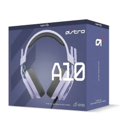 Logitech Astro A10 Gen 2 Stereo Over-the-Ear Gaming Headset, Lilac (939-002076)* Gaming Headsets