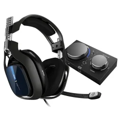 Logitech Astro A40 TR + MIXAMP PRO TR 939-001660 Wired Over-the-head Stereo Gaming Headset, Black* Gaming Headsets
