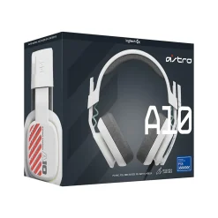 Logitech Astro Gaming A10 Gen 2 Stereo Headset, White (939-002062)* Gaming Headsets